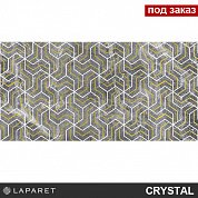 Декор Crystal Fractal серый  30х60